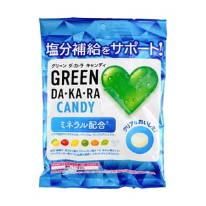 グリーンダカラ フルーツフレーバーキャンディ 2.11オンス【ミネラルと塩分補給】