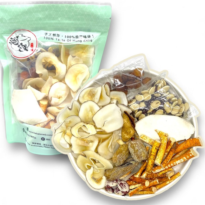 香港.汤饮.五指毛桃海底椰茯苓汤. 四季汤水. 袪湿健睥. 200克
