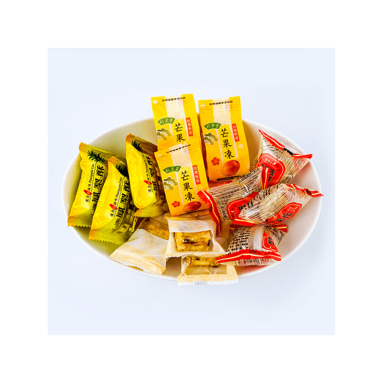 【台湾必买伴手礼】小山等露  什锦点心礼盒 综合台湾名产 321g 5