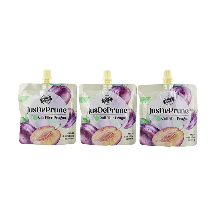 澳洲BIO-E 益生元西梅汁 濃縮膳食纖維果蔬飲料 不含番瀉苷 0糖0脂 140ml*3包 酸甜好營養 加冰更好喝【大餐救星】 5