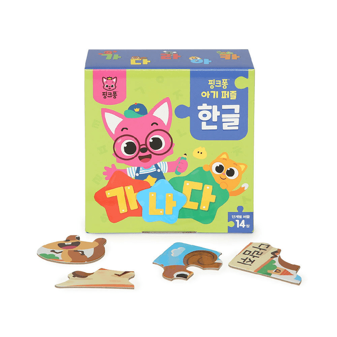 Pinkfong Baby Puzzle: Hangeul 1p