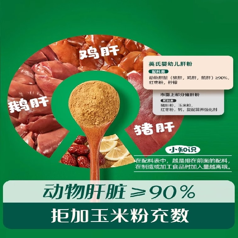 잉스 혼합 돼지 간 분말 이유식 믹스, 6g/상자 3
