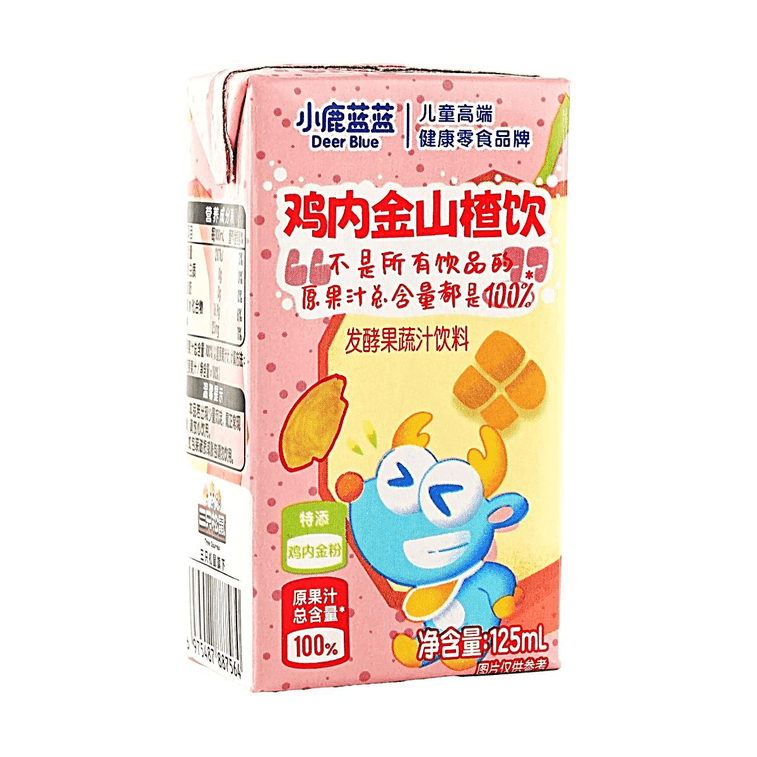 산사나무 열매 발효 주스 음료, 산사나무 열매, 16.9 fl oz (4.23 fl oz x 4개입), 100% 과일 주스 5