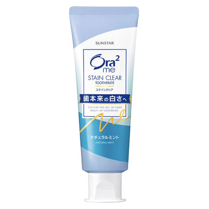 【日本直邮】SUNSTAR ORA2 皓乐齿 深层清洁牙膏 清新薄荷味 130g
