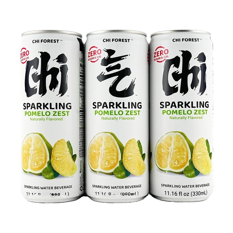 Sparkling Water Pomelo Zest Flavor, Soda Beverage,11.16 fl oz * 6 Pack【0 Sugar 0 Calories 0 Fat】 3