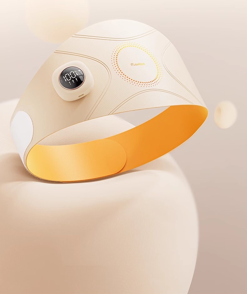 【3.8节礼物】Muselove慕诗爱 暖宫腰带大姨妈肚子疼神器女生月经用缓解宫寒痛经热敷保暖可调节长度 1盒装