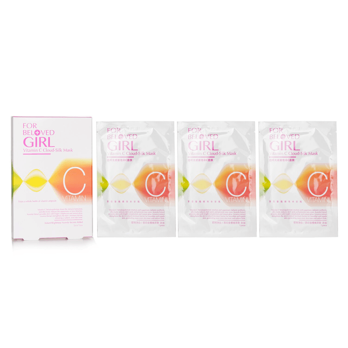 Pamper Girl Transparent Light Vitamin C Mask 3sheets