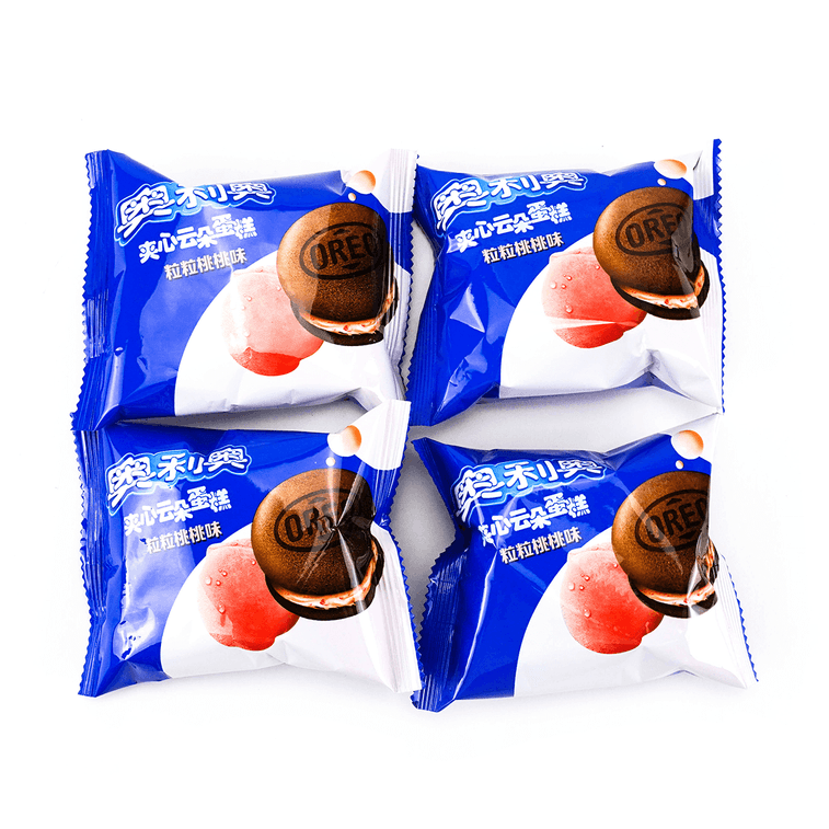 오레오 케이크스터 소프트 스낵 케이크, 복숭아 크림 필링, 3.1온스 10