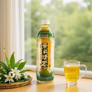 Low Sugar Jasmine Green Tea - Healthy & Refreshing, 16.9fl oz