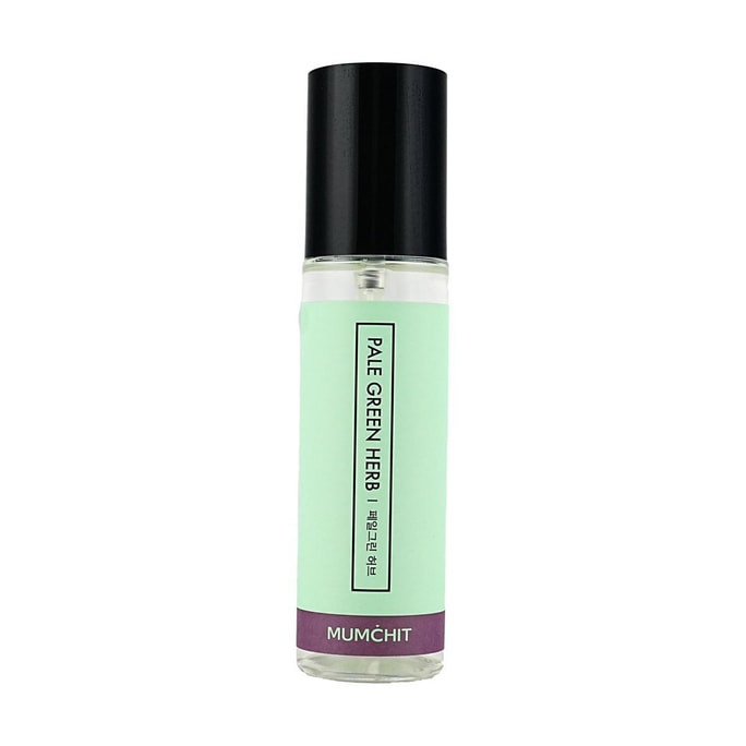 韓國MUMCHIT 香水織物香氛 衣物香水 抗菌香氛 100ml #淡綠草本