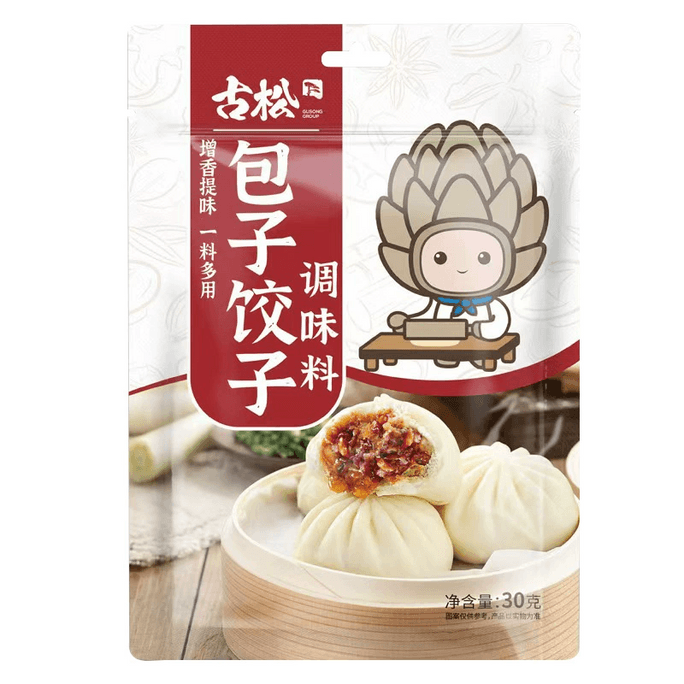 【中国直邮】 古松 包子饺子调味料小包装30g*1袋