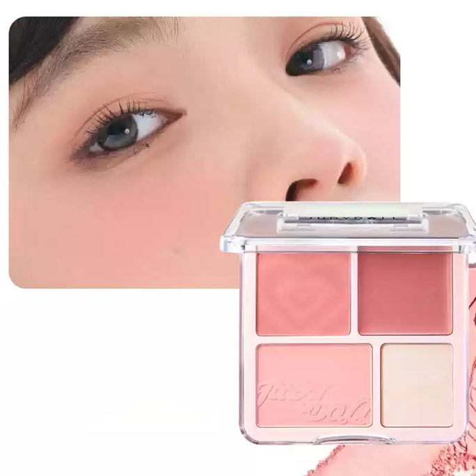 Blush Highlight Palette 0.31oz.  #02 Peachy