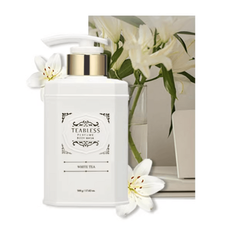Perfume Body Wash Lily Musk White Tea, 17.64 oz 5