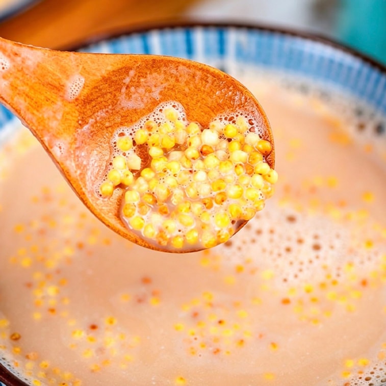 Fried Rice Yogurt Mix Ice Cream Milk Tea Mongolian Cuisine Special Inner Mongolia Fried Rice Original Flavor Rich in Nutrition Low-calories 500g 9