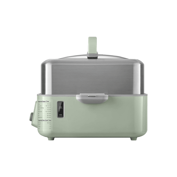 BUYDEEM北鼎 家用多功能隔水蒸燉鍋電蒸籠 智慧預約保溫 急速上汽 5L G563 #淺杉綠 聖誕新年情人節父親節母親節禮物 16