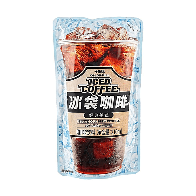 Classic Americano Iced Coffee 7.1 fl oz【Cold Brew Process】【100% Arabica Coffee Beans】