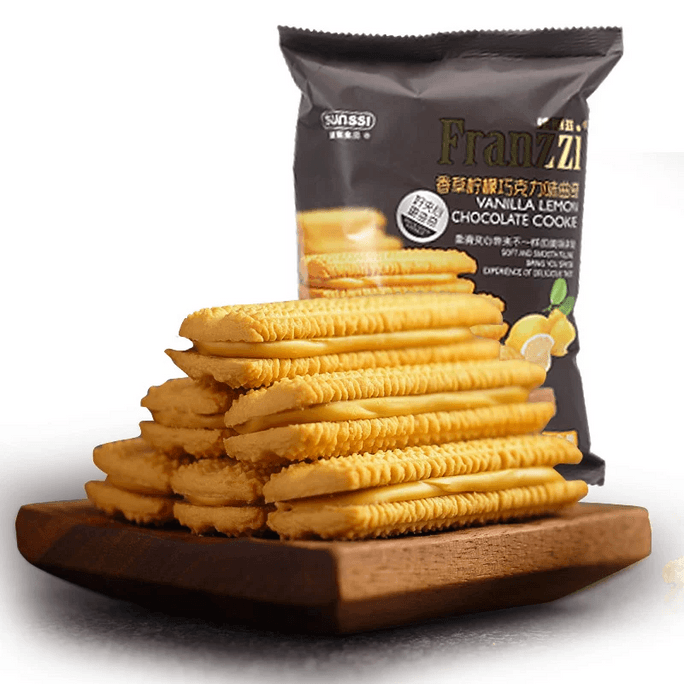 Lemon-vanilla sandwich cookies 1bag