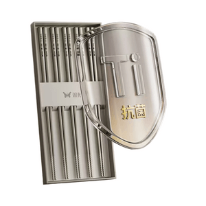 Titanium Purifying Chopsticks, 5-Pair Set