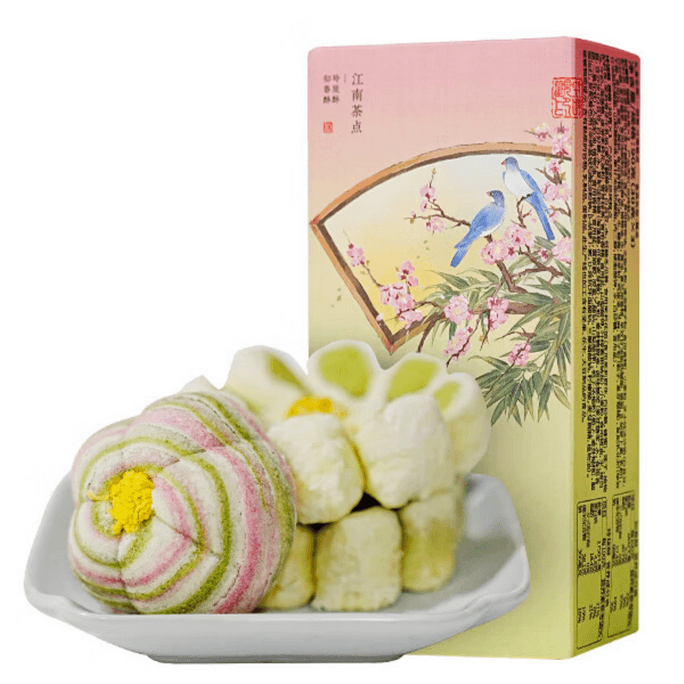 Spring Branch Tea Pastry Hangzhou Specialty  Chinese Tea-Infused Snack  90g