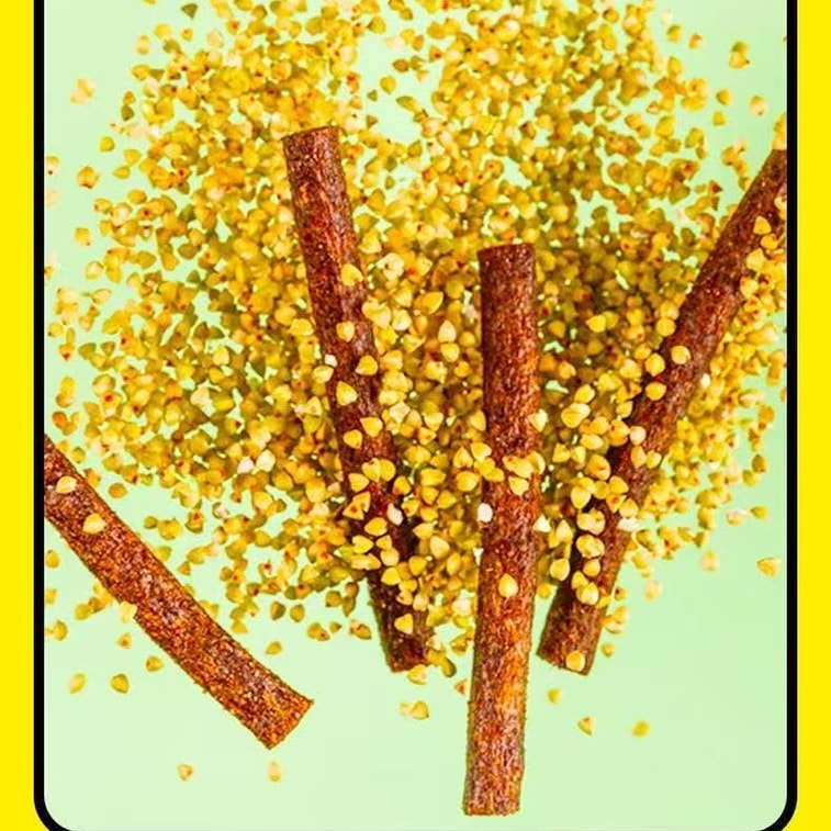 Anyang Selected Xiangsi Bean Buckwheat Spicy Strips Popular Spicy Dorm Snack Classic Flavour + Pepper Vine Flavour 20g*8 packs 6