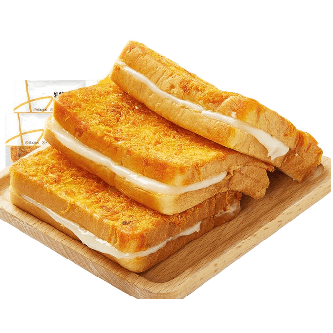 Cheese bread toast Breakfast snack snacks 400g/ box