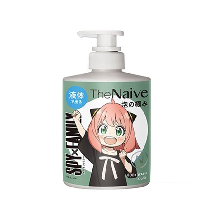 KRACIE Limited The Naive SPY×FAMILY Body Wash 500ml Green Packaging