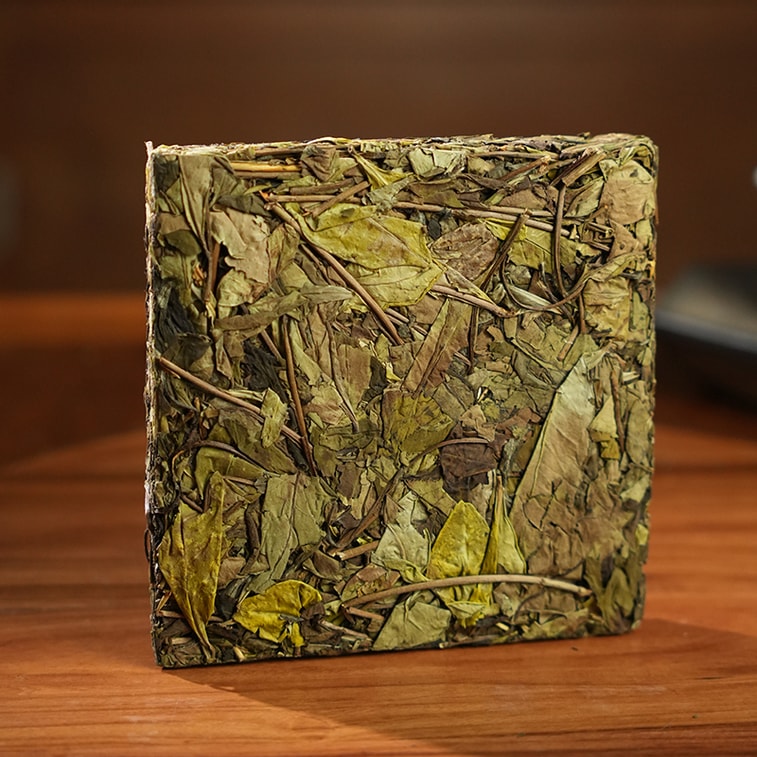 小師姐評茶 甜潤花香荒野白茶磚 福鼎高山白茶茶葉 蘭花香明顯 口感順滑 野性十足 沖泡簡單 燜泡煮皆可 大長腿 250克 3