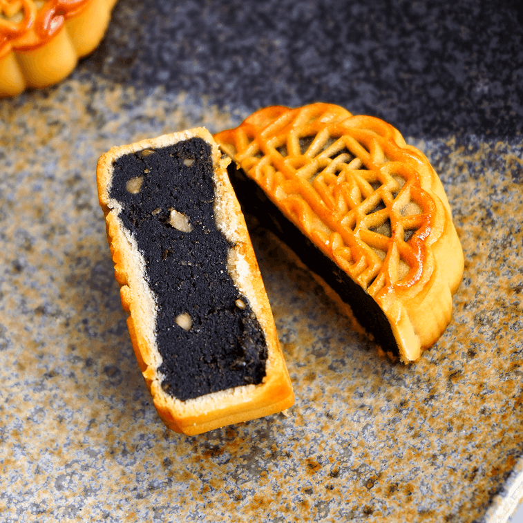 【全美超低價】【絕美蘇杭風】知味觀 知味雅月 月餅禮盒 8枚入 640g 蛋黃蓮蓉月餅*2 芋泥奇亞籽月餅*2 玫瑰豆沙月餅*2 黑芝麻核桃紅豆月餅*2 5