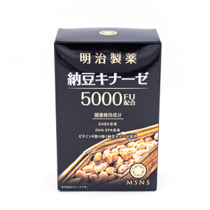 [Japan Direct Mail]  Nattokinase 5000FU Containing Fish Oil DHA+EPA 1 Bottle/90 Capsules