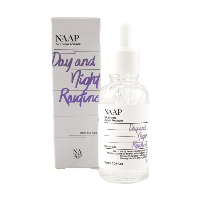 Pore Repair Ampoule, Day and Night Routine, 1.01 fl.oz. - Sebum, Trouble Care, Lifting
