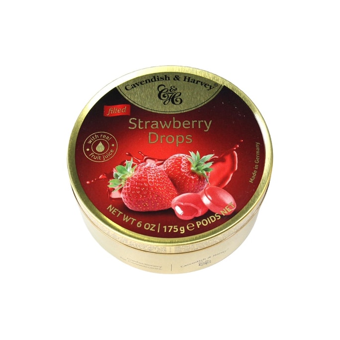 Fruit & Mint Hard Candy - Tin Box New Year & Wedding Assorted Flavors 175g