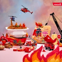 신라면 툼바 - 매콤 크리미 볶음 라면, 컵라면, 3.73온스 【에드워드 리 추천】 【흑백요리사】