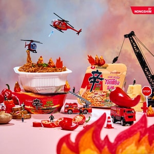 Shin Ramyun Toomba - Spicy Creamy Stir Fry Instant Ramen Noodles ,Bowl ,3.73 oz【Edward Lee Pick】【Culinary Class Wars】