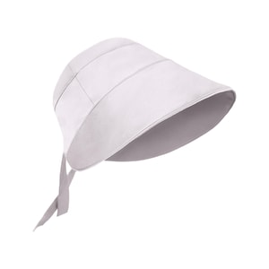 Sun Hat Taro Purple F 1 piece Silk Wide Brim UV Protection Outdoor Sun Hat Adjustable Bucket Hat