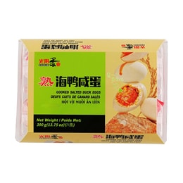光阳 红油熟咸鸭蛋 XL超大粒 6只装 390g