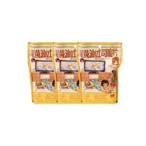 Butter Toast Crisps 23g * 3 Packs