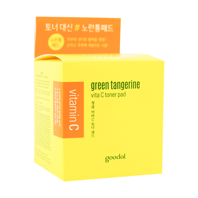 Green Tangerine Vita C Toner Pad 160ml 12