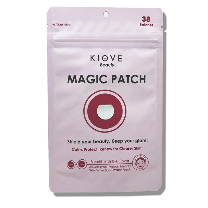 키오브 매직 여드름 패치 - 보이지 않는 여드름 치료 패치 (36개입 / 한국 뷰티)