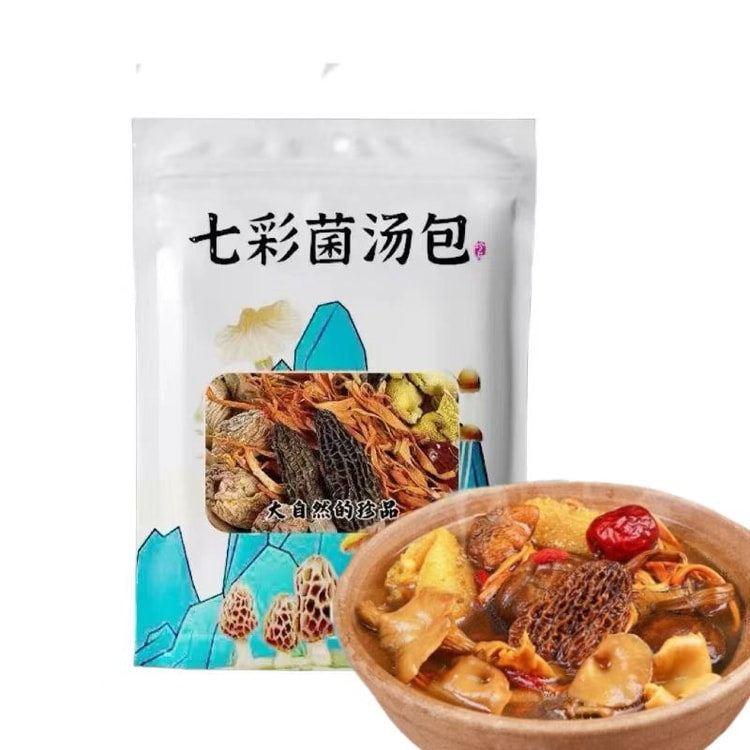 JXCQ 伝説のきのこの香り：雲南省の山の珍味、九宝きのこスープパック