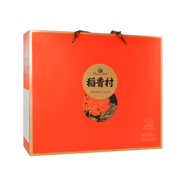 【最佳年货礼盒】稻香村 富贵团圆 糕点礼盒 1140g