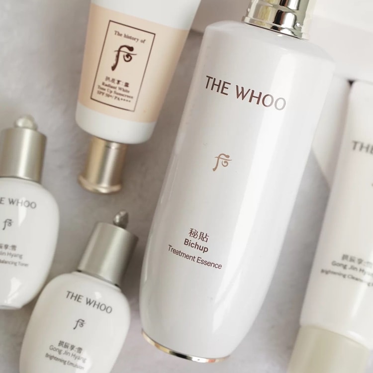 香港直邮】 韩国THE HISTORY OF WHOO后拱辰享雪六件套肌底液130ml+水