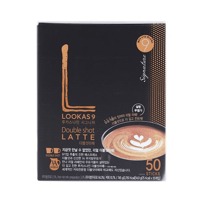 韩国 Namyang 南阳 Lookas9 双份拿铁 速溶咖啡 50p