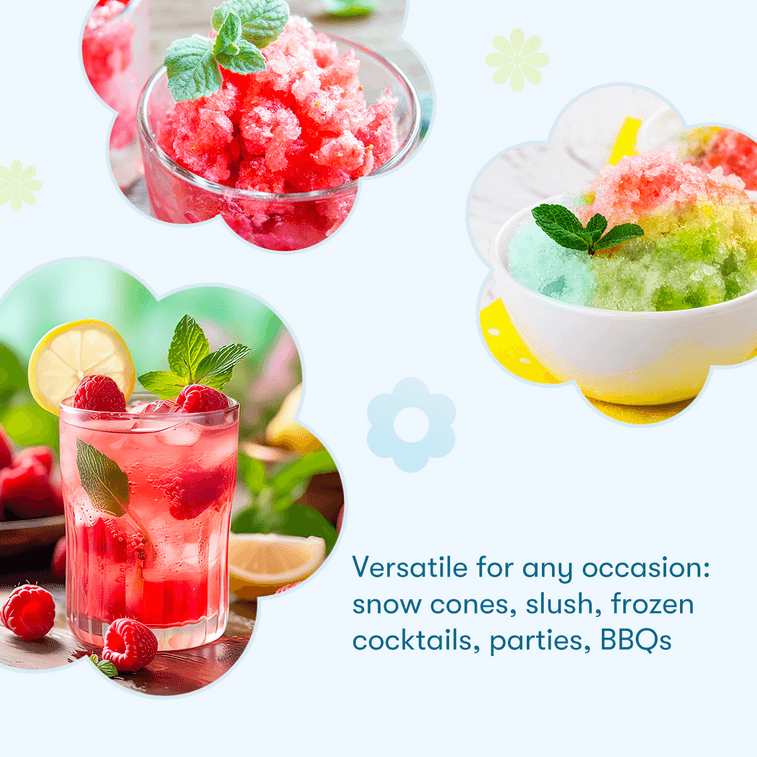 日本PEARL LIFE OUCHI DE 小型家用手动雪花冰沙刨冰机 绵绵冰机 便携手摇挫冰机 碎冰机 亲子DIY冷饮 儿童厨房玩具 带碗 单件入 蓝色 16