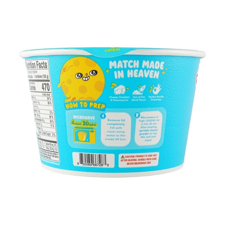 Cheesy Ramen 【Value Gift Pack*4】【Cheddar + Spicy Flavor + Spicy Chili & Cheddar Flavor + Cheddar & Mascarpone Flavor】 10