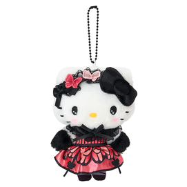 Butterfly Night Series Plush Keychain (1 piece) [Hello Kitty]