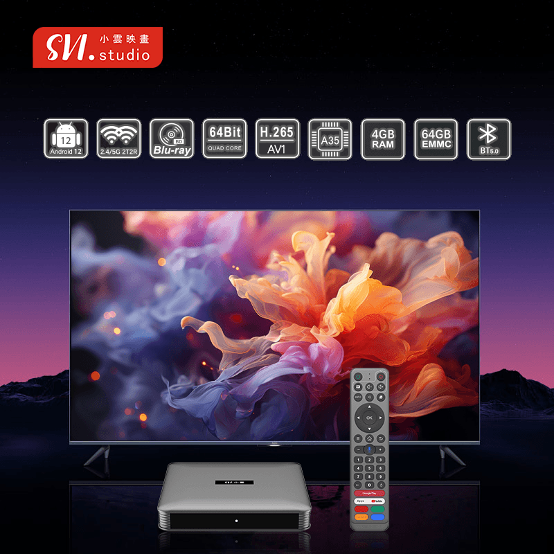 不明 その他ブランド 小雲10世代テレビボックス スマートセットトップ