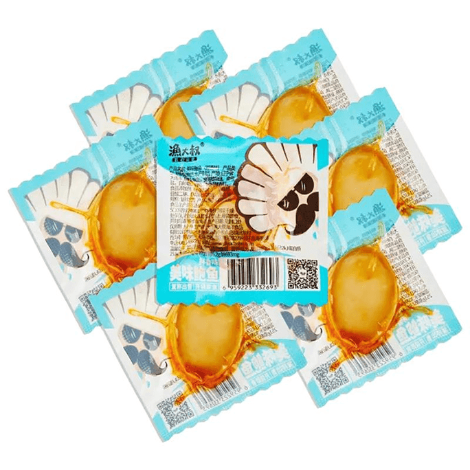 Instant Abalone Seafood Snack 100g * 1 Serving