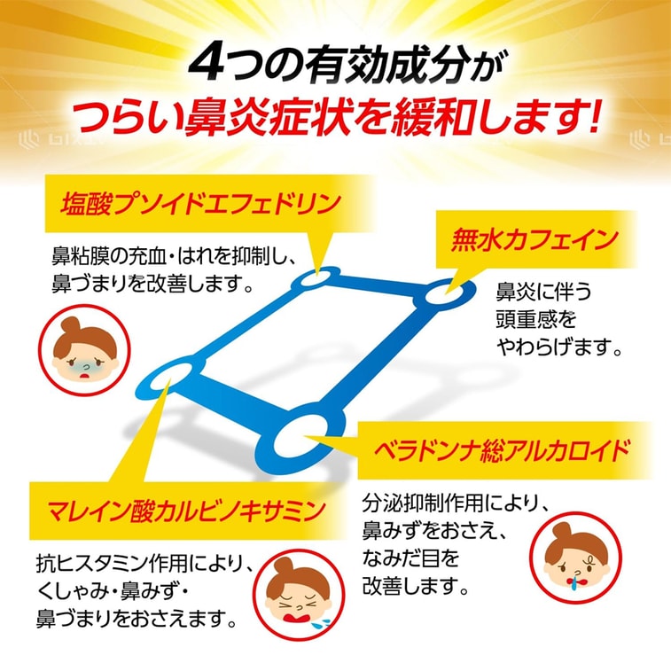 【日本直送】大正製薬 鼻炎カプセル（48カプセル） 花粉症に 4