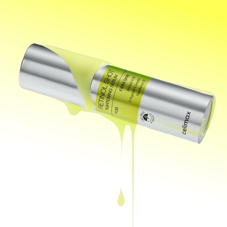 【한국 직배송】 한국 Celimax 레티놀 농축 탄력 마이크로 크리스탈 세럼 30ml 4