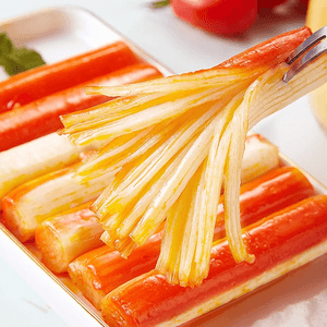 Shredded Crab Sticks, Spicy Flavor, 4.9 oz